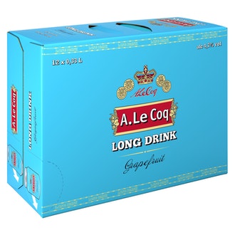A. LeCoq Long drink 0,33L tlk x12-pakki Grape 4,7%
