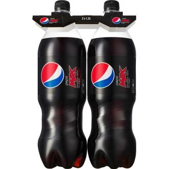 2 x Pepsi Max virvoitusjuoma 1,5 l