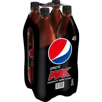 Hartwall 4 x Pepsi Max virvoitusjuoma 2,0 l