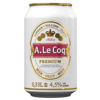 A. Le Coq Premium 4,5% olut 0,33 l tlk