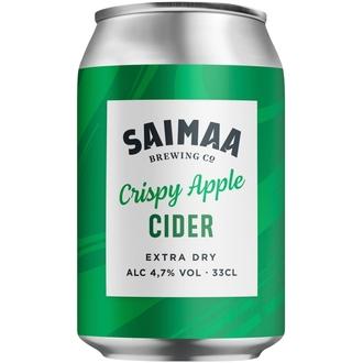 Saimaa Crispy Apple Cider 4,7% (extra dry) 0,33l tölkki