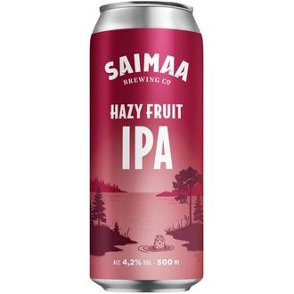 Saimaa Hazy Fruit IPA 4,2% olut 0,5l tölkki