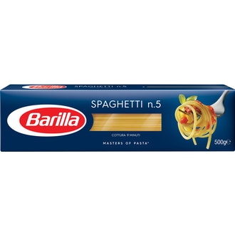 Barilla Spaghetti n.5 durumvehnästä valmistettu pasta 500g