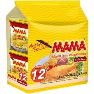 Mama 12-pack Kananmakuinen nuudeli 12x55g
