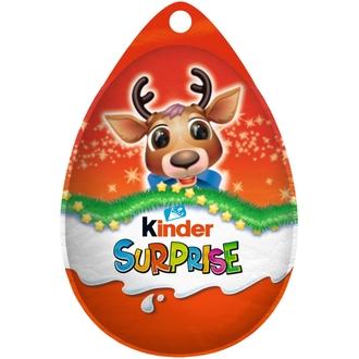 Kinder Surprise Hangable maitosuklaahahmo maitoisalla sisäpinnalla. sisältää lelun 20g Joulu