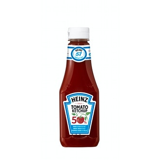 Heinz Ketchup 330g 50% Vähemmän sokeria ja suolaa