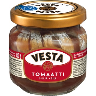 Vesta tomaattisilli 160/100g MSC