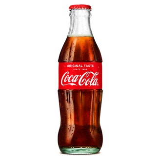 Coca-Cola Original Taste virvoitusjuoma lasipullo 0,25 L