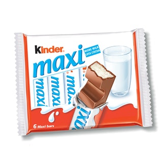 Kinder Maxi maitosuklaata maitoisalla täytteellä 126g (6kpl)