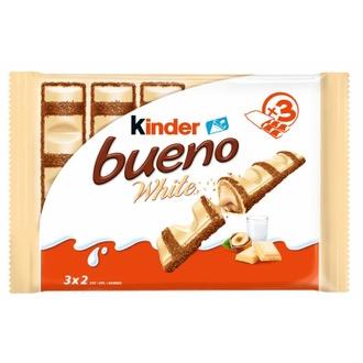 Kinder Bueno White 39g valkosuklaalla päällystetty vohveli maitoisalla hasselpähkinätäytteell