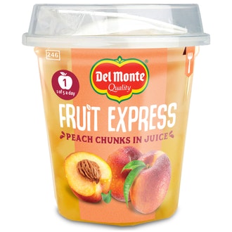 Del Monte Fruit Express Persikanpaloja mehussa 227g/132g
