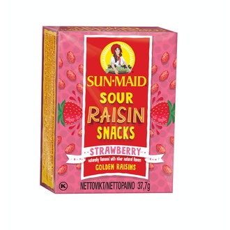 37,7g Sun-Maid Sour Raisin Snacks Strawberry