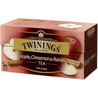 Twinings 25X2g Apple, Cinnamon-Raisin Tee