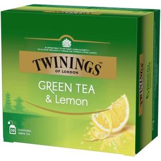 Twinings 50x1,6g Green Tea & Lemon
