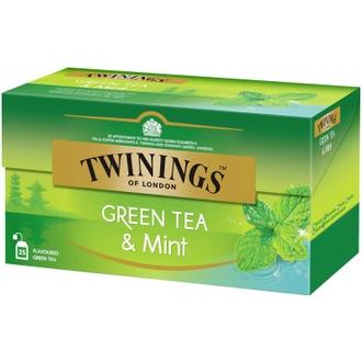 Twinings 25x1,5g Green Tea & Mint