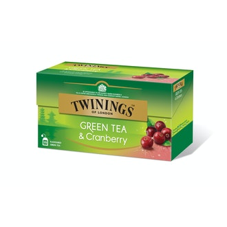 Twinings 25x1,6 Green Tea Cranberry