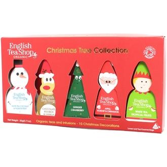 English Tea Shop Luomu Jouluteepyramidit Jouluhahmot 10pss 20g