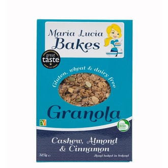 MARIA LUCIA BAKES MLB granola Cashew manteli kaneli 325g gluteeniton