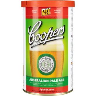 COOPERS International series Australian Pale Ale humaloitu mallasuute 1,7 kg ja oluthiiva 7 g