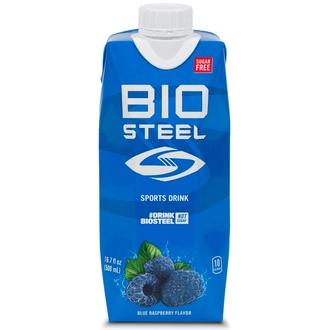 BioSteel Blue Raspberry vadelmanmakuinen urheilujuoma sokeriton 0,5 tetra