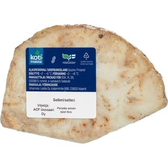 Kotimaista selleri paloiteltu
