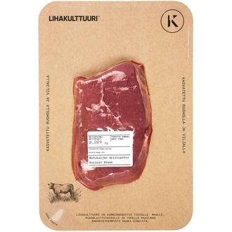 Lihakulttuuri sirloin steak/naudan grillipihvi n. 300 g