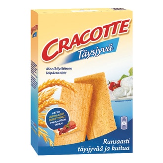 Cracotte Täysjyvä leipäcrackereitä 250g