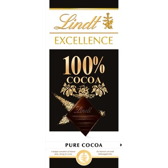 Lindt Excellence 100% kaakaolevy 50g