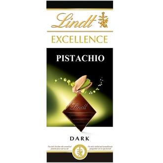 Lindt EXCELLENCE Hienoa tummaa suklaata, karamellisoitua pistaasipähkinää ja ripaus merisuolaa 100g