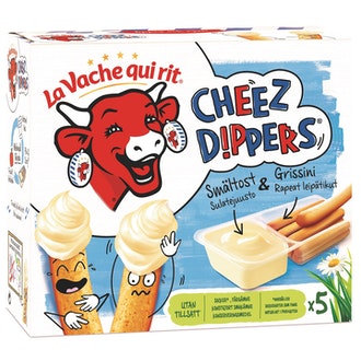 Cheez Dippers 175g sulatejuusto ja leipätikut 5 kpl