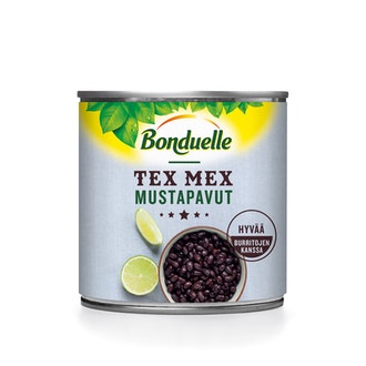 Bonduelle Tex Mex mustapavut 200g/130g