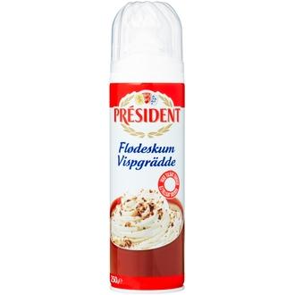 President Président sokeroimaton kermavaahto spray 250g