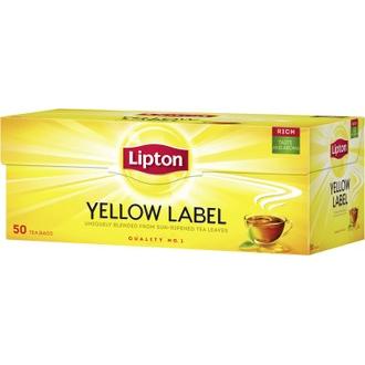 Lipton Yellow Label Teal 50 teepussia