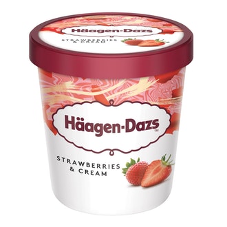Häagen-Dazs 460ml strawberries cream