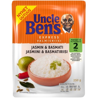 Uncle Ben\'s jasmiini & basmati valmisriisi 250g