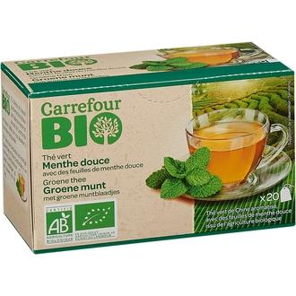 Carrefour Bio minttu vihreä tee luomu 20 pss
