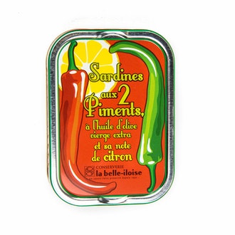 Delideli Sardiineja maustettu Chilillä ja sitruunalla 115g