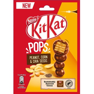 Nestlé KitKat Pop Chocs 140g maissi maapähkinä chia