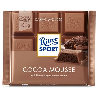Ritter Sport suklaalevy 100g cocoa mousse