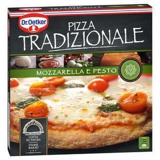Dr.Oetker Tradizionale pizza 370g mozzarella e pesto