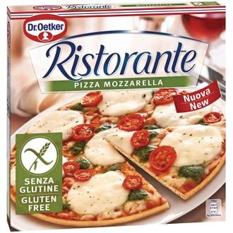 Dr. Oetker Ristorante Mozzarella Gluteeniton pakastepizza 370g