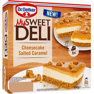 Dr. Oetker My Sweet Deli Cheesecake Salted Caramel Pakastekakku 500 G
