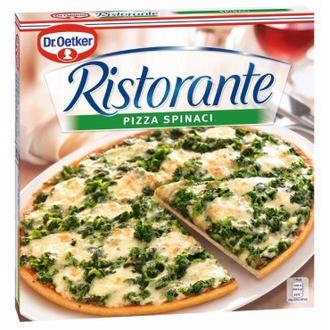 Ristorante pizza 390g spinaci