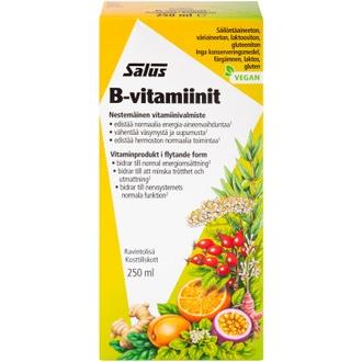 Salus B-Vitamiinit  Nestemäinen Vitamiinivalmiste 250Ml