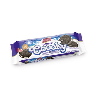 Coppenrath Coooky gluteeniton laktoositon kakao-Doppelkeks 300g kaakao täytekeksi 35% vaniljanmakuisella täytteellä