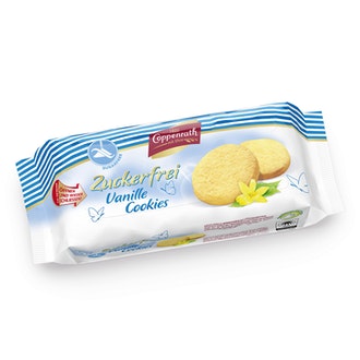 Coppenrath sugar free sokeriton vanille cookies 200g vaniljakeksejä makeutettu makeutusaineilla