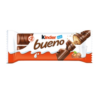 Kinder Bueno 43g maitosuklaapäällysteinen vohveli maitoisalla hasselpähkinätäytteellä