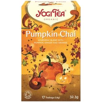 Yogi Tea Luomu Pumpkin Chai Maustetee Ayurvedinen 17x1,9g