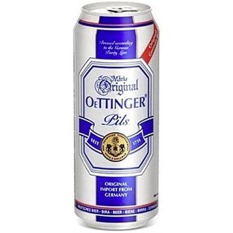 Original Oettinger Pils 4,7% 0,5L Oluttölkki