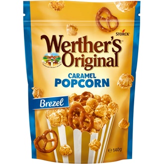 Werthers Original Caramel Popcorn Bretzel 140g